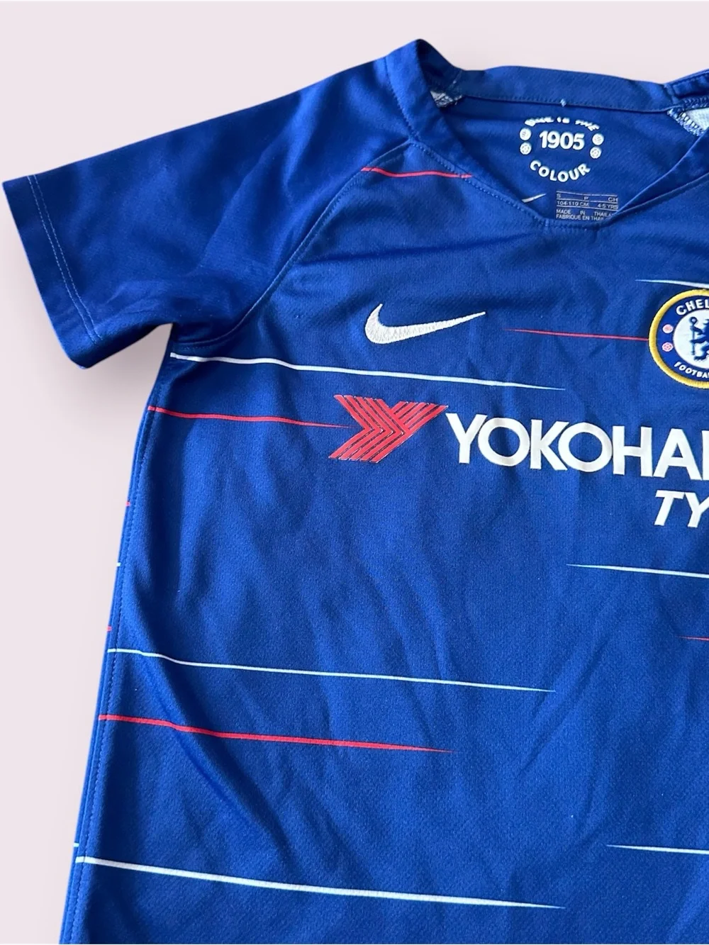 Nike Chelsea FC Kids' Home Soccer Jersey - Royal Blue Size Small